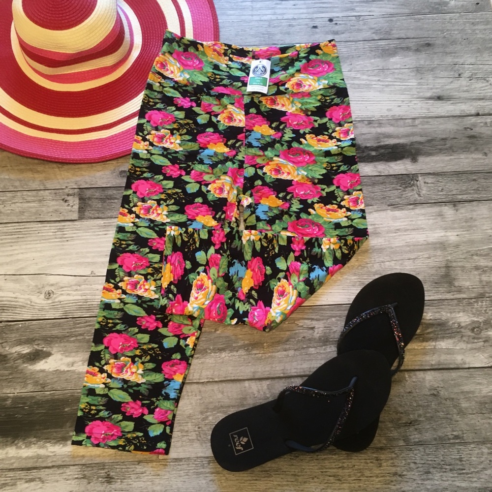 Capri Leggings, S/M (Size 4-12)